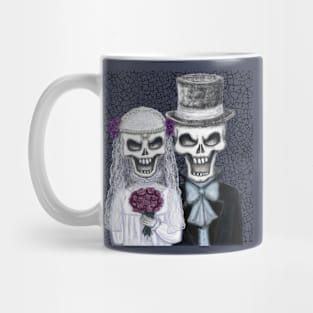 Skull Wedding Dolls Portrait Mug